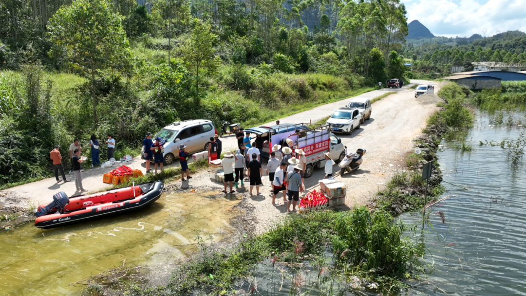 百色市總工會迅速響應 馳援靖西洪澇受災群眾